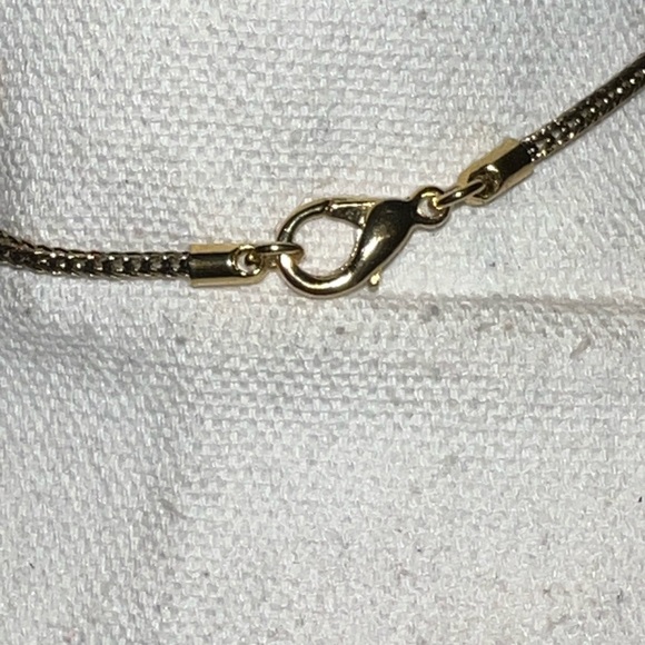 Bolo style amber and gold tone set. - Picture 6 of 7